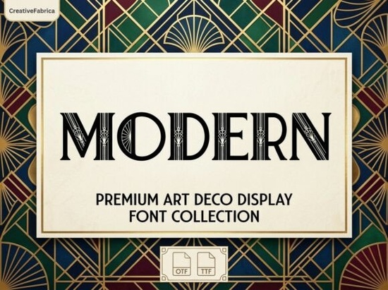 Modern Font